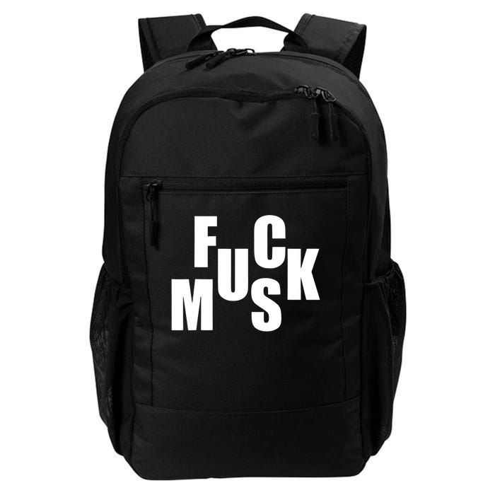 F.u.c.k M.u.s.k Sarcasm Humor Saying Adult Joke Funny Backpack