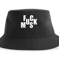 F.u.c.k M.u.s.k Sarcasm Humor Saying Adult Joke Funny Sustainable Bucket Hat