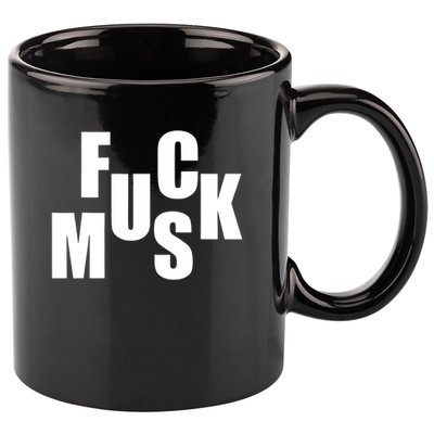 F.u.c.k M.u.s.k Sarcasm Humor Saying Adult Joke Funny 11oz C Handle Ceramic Mug