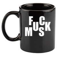 F.u.c.k M.u.s.k Sarcasm Humor Saying Adult Joke Funny 11oz C Handle Ceramic Mug
