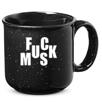 F.u.c.k M.u.s.k Sarcasm Humor Saying Adult Joke Funny 15oz Campfire Ceramic Mug