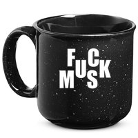 F.u.c.k M.u.s.k Sarcasm Humor Saying Adult Joke Funny 15oz Campfire Ceramic Mug
