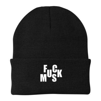 F.u.c.k M.u.s.k Sarcasm Humor Saying Adult Joke Funny Beanie