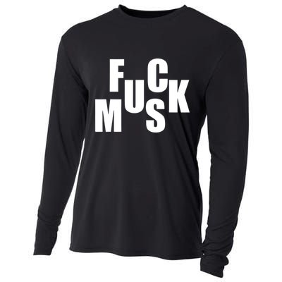 F.u.c.k M.u.s.k Sarcasm Humor Saying Adult Joke Funny Cooling Performance Long Sleeve Crew