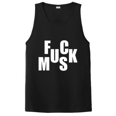 F.u.c.k M.u.s.k Sarcasm Humor Saying Adult Joke Funny PosiCharge Competitor Tank