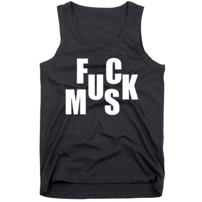 F.u.c.k M.u.s.k Sarcasm Humor Saying Adult Joke Funny Tank Top