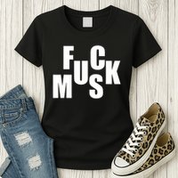 F.u.c.k M.u.s.k Sarcasm Humor Saying Adult Joke Funny Womens T-Shirt