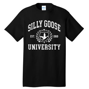 Funny Meme School Bird Silly Goose University Design Tall T-Shirt