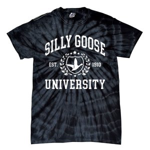 Funny Meme School Bird Silly Goose University Design Tie-Dye T-Shirt