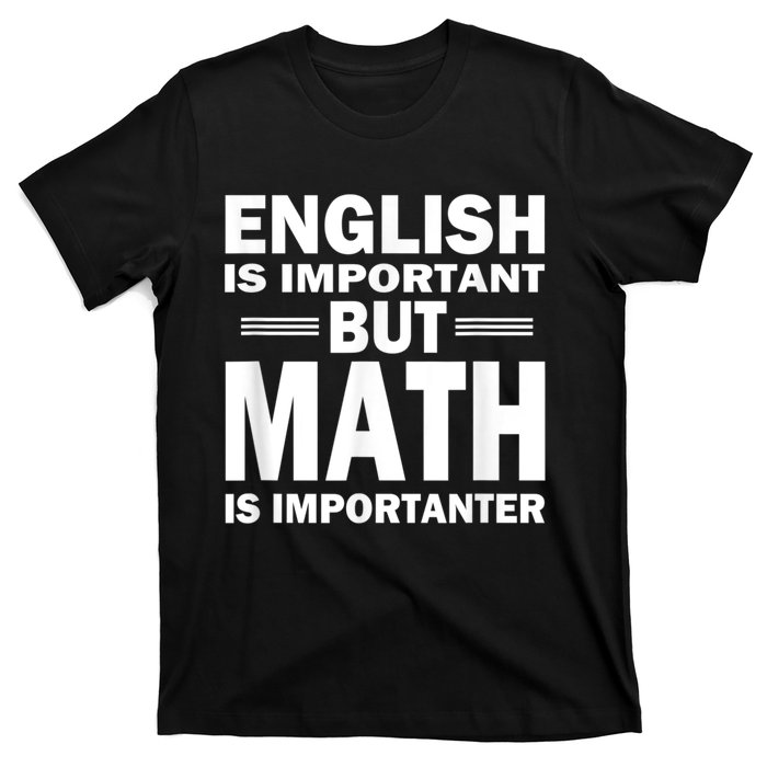 Funny Math Science Nerd Teacher Gift Idea Birthday T-Shirt