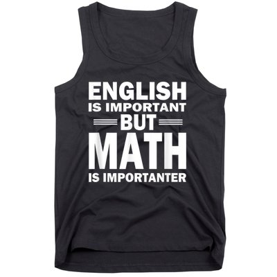 Funny Math Science Nerd Teacher Gift Idea Birthday Tank Top