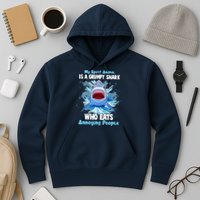Funny My Spirit Animal Is A Grumpy Shark Hoodie