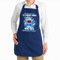 Funny My Spirit Animal Is A Grumpy Shark Apron