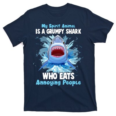 Funny My Spirit Animal Is A Grumpy Shark T-Shirt