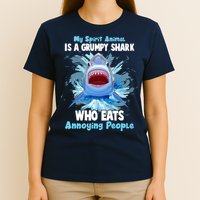 Funny My Spirit Animal Is A Grumpy Shark T-Shirt