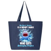 Funny My Spirit Animal Is A Grumpy Shark 25L Jumbo Tote