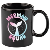 Funny Mermaid Squad Swimming Mermaid 11oz C Handle Ceramic Mug