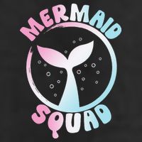 Funny Mermaid Squad Swimming Mermaid 11oz C Handle Ceramic Mug