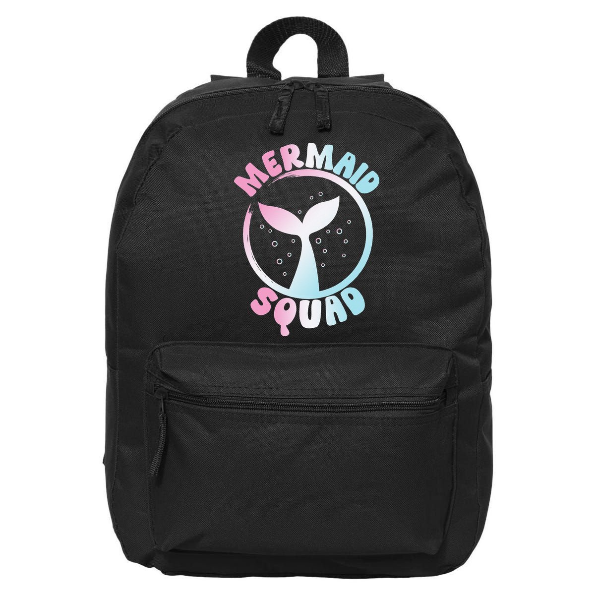 Funny Mermaid Squad Swimming Mermaid 16 in Basic Backpack