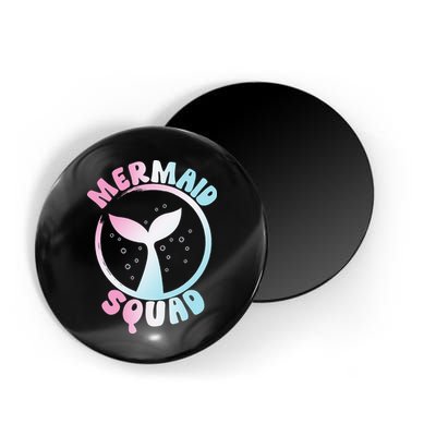 Funny Mermaid Squad Swimming Mermaid Magnet