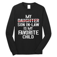 Funny My Son In Law Is My Favorite Child Women Long Sleeve Shirt