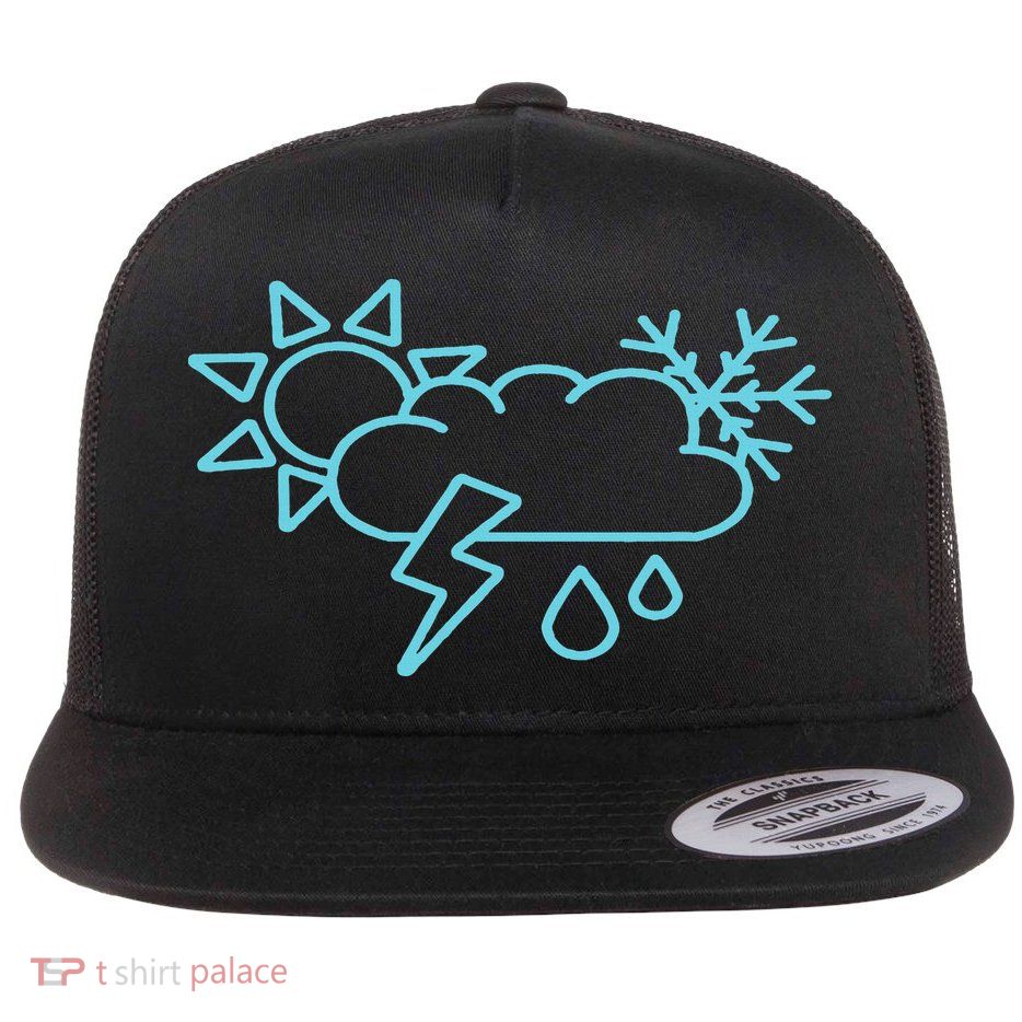 Future Meteorologist Storm Chasing Weather Radar Weatherman Flat Bill Trucker Hat