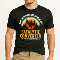 Funny Mothman Stole My Catalytic Converter Mothman Cryptid Performance Shirt