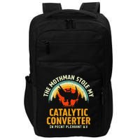 Funny Mothman Stole My Catalytic Converter Mothman Cryptid Impact Tech Backpack