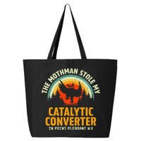 Funny Mothman Stole My Catalytic Converter Mothman Cryptid 25L Jumbo Tote
