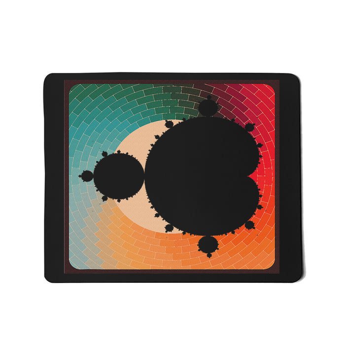 Fractal Mandelbrot Set Retro Style Mousepad