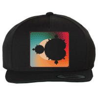 Fractal Mandelbrot Set Retro Style Wool Snapback Cap