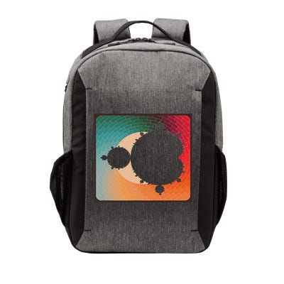 Fractal Mandelbrot Set Retro Style Vector Backpack