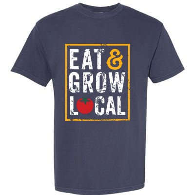 Farmers Market Shirts Eat And Grow Local Farming Farmers Garment-Dyed Heavyweight T-Shirt