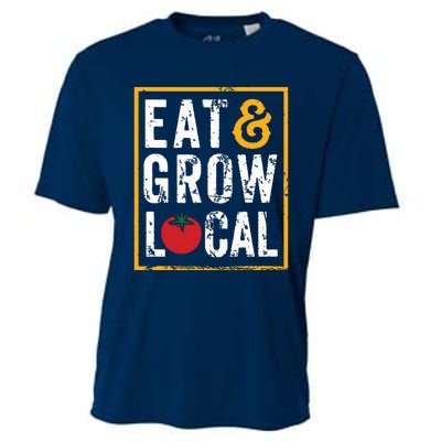 Farmers Market Shirts Eat And Grow Local Farming Farmers Cooling Performance Crew T-Shirt