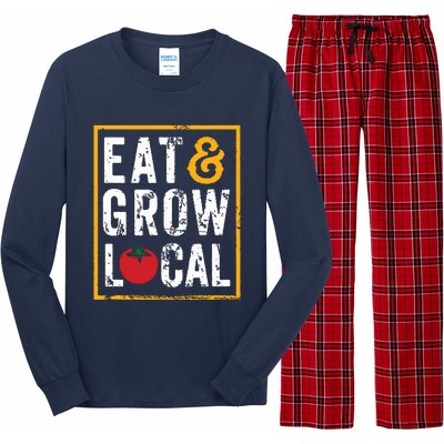 Farmers Market Shirts Eat And Grow Local Farming Farmers Long Sleeve Pajama Set