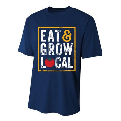 Farmers Market Shirts Eat And Grow Local Farming Farmers Performance Sprint T-Shirt