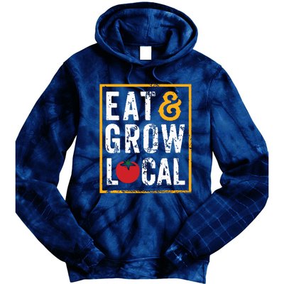 Farmers Market Shirts Eat And Grow Local Farming Farmers Tie Dye Hoodie