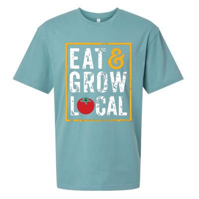 Farmers Market Shirts Eat And Grow Local Farming Farmers Sueded Cloud Jersey T-Shirt