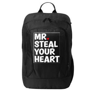 Funny Mr Steal Your Heart Valentines Day City Backpack