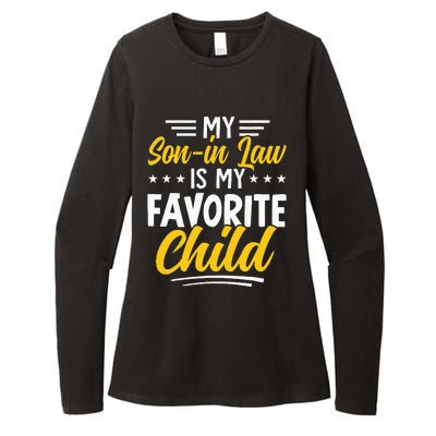 Funny My Son In Law Is My Favorite Child From Mother In Law Womens CVC Long Sleeve Shirt