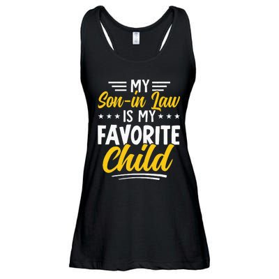 Funny My Son In Law Is My Favorite Child From Mother In Law Ladies Essential Flowy Tank