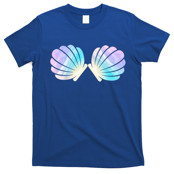 Funny Mermaid Shell Costume Gift T-Shirt
