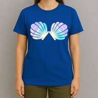 Funny Mermaid Shell Costume Gift T-Shirt