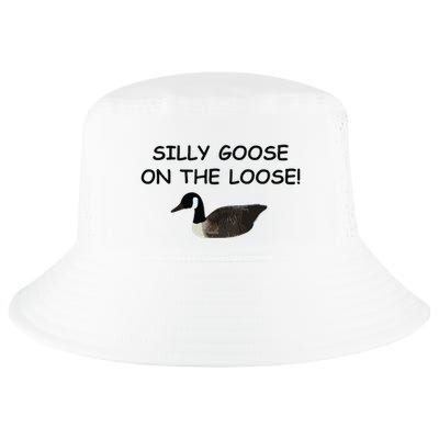 Funny Meme Silly Goose On The Loose Joke Cool Comfort Performance Bucket Hat