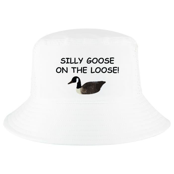 Funny Meme Silly Goose On The Loose Joke Cool Comfort Performance Bucket Hat