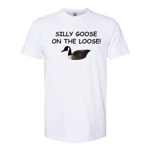 Funny Meme Silly Goose On The Loose Joke Softstyle CVC T-Shirt