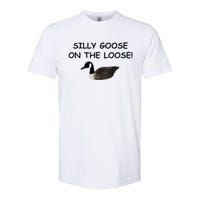 Funny Meme Silly Goose On The Loose Joke Softstyle CVC T-Shirt