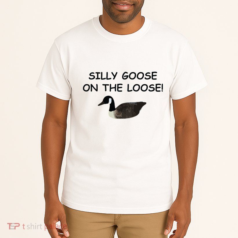 Funny Meme Silly Goose On The Loose Joke Tall T-Shirt