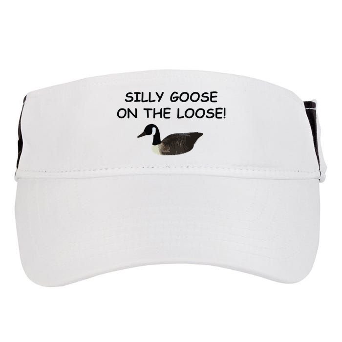 Funny Meme Silly Goose On The Loose Joke Adult Drive Performance Visor