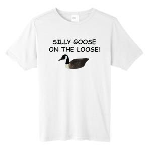 Funny Meme Silly Goose On The Loose Joke Tall Fusion ChromaSoft Performance T-Shirt